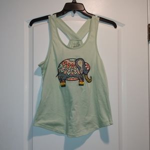 Embroidered Elephant Sleep Tank